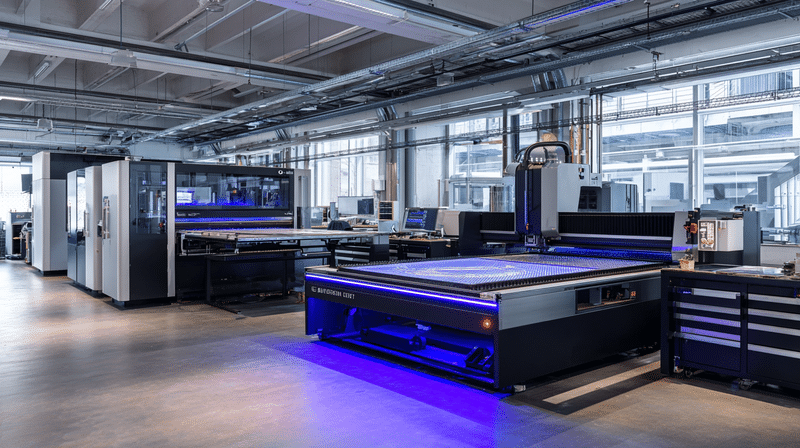 מכונת לייזר מתקדמת