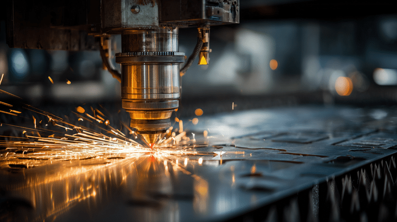 חיתוך פלדה תעשייתי